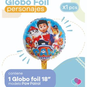 Globo Paw Patrol 18" Blister x1