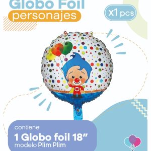 Globo Plim Plim 18" Blister x1