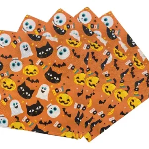 Servilleta Halloween Boo Calabaza x20