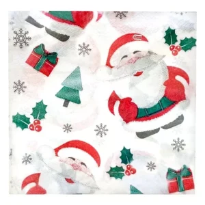 Servilleta Navideña Papa Noel x20