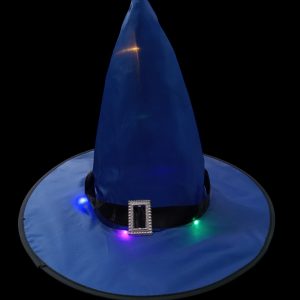 Sombrero de Bruja Hebilla Luminoso x1