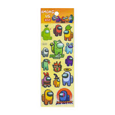 Sticker Personaje Economico Among Us x1