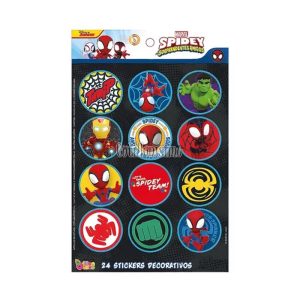 Sticker "Spidey y sus Sorprendentes Amigos" x24u x1