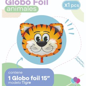 Globo Tigre 15" Blister x1