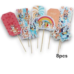 Topper Bluey x8pcs