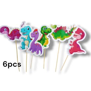 Topper Dinosaurios x6pcs