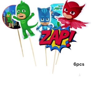 Topper Pj Masks x6pcs