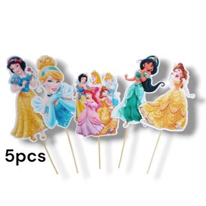 Topper Princesas x5pcs