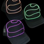 Trucker Luminoso Tira Led Con Ondas x1