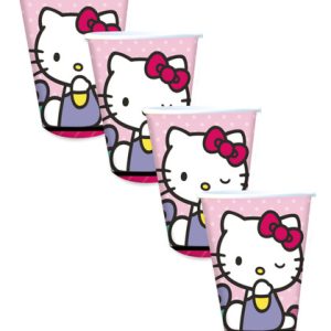 Vaso de Hello Kitty x8