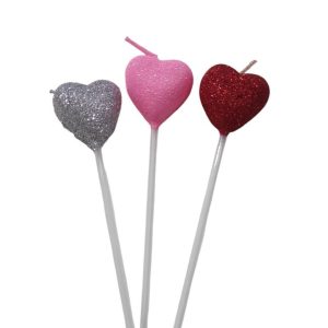 Velas Corazon x2