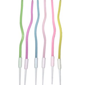 Vela Viborita Pastel x6