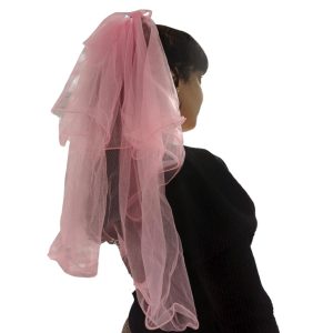 Velo de Novia Luminoso Rosa