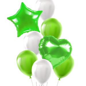 Set de Globos 8 pcs. Verde