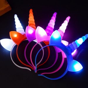Vincha Unicornio Luminosa x 1
