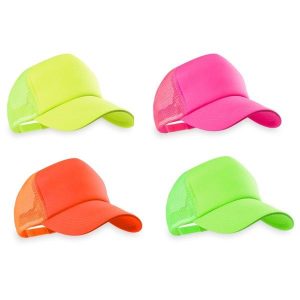 Cap trucker fluo (frente de color) x 1