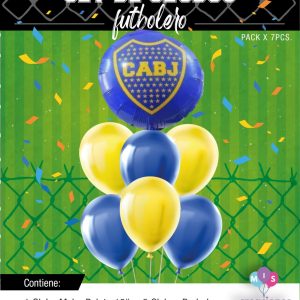 Set de globos De Boca 7pcs