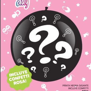 Piñata Revelación De Sexo Rosa x 1 - Imagen 4