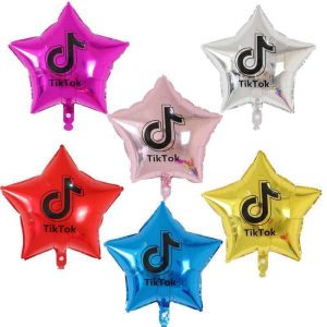 globo personaje Estrella Tik Tok  18"x 1