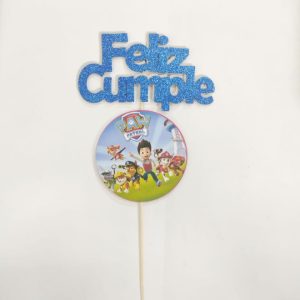 Cartel De Feliz Cumple Paw Patrol x 1