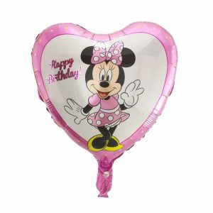 Globo Personaje Minnie Corazón 18" x 1