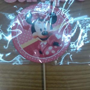 Cartel De Feliz Cumple Minnie x 1