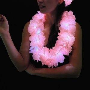 Collar Hawaiano Grande Luminoso x1 - Imagen 4