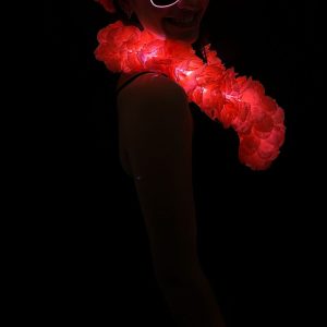 Collar Hawaiano Grande Luminoso x1 - Imagen 3