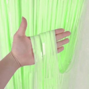 Cortina Verde Fluo x 1