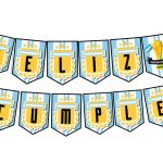 Banderin Feliz Cumple Campeones x1