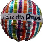 Globo Feliz Día Papá Corbata de Colores 10" x1