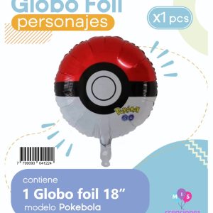 Globo Pokebola 18" Blister x1
