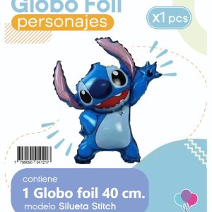 Globo Silueta Stitch Blister x1