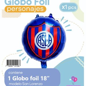 Globo San Lorenzo 18" Blister x1