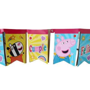 Banderin Peppa Pig x1