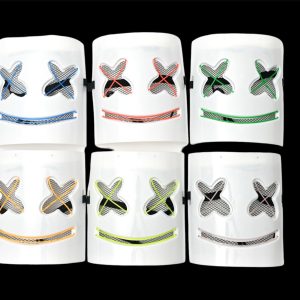 Máscara Marshmello Con Led x1