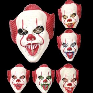 Máscara Payaso Con Led x1