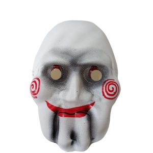 Máscara plástica juego del miedo Saw Halloween x1