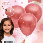 Set de globos Brillos Rosa gold  x3