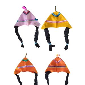 Gorro Coya con Trenzas Crosti x1