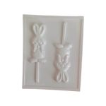 Set placa Para Chupetin Conejo x2