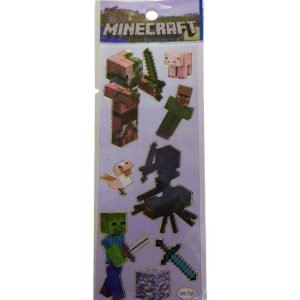 Sticker personaje económico minecraft x1