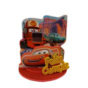 Adorno Goma Eva para torta Cars x1