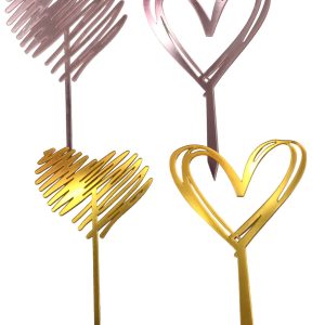 Adorno de Corazon  (varios modelos) x1