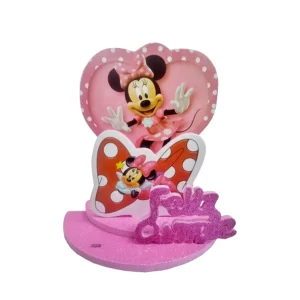 Adorno Goma Eva para torta De Minnie x1