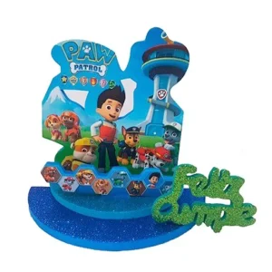 Adorno Goma Eva para torta De Paw patrol x1