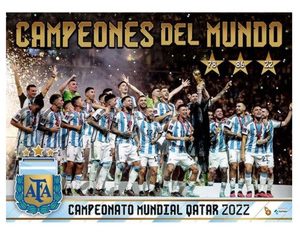 Afiche de la Seleccion Argentina Campeona x1