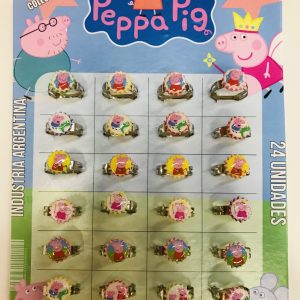Anillo de Peppa Pig x24