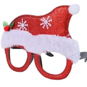 Anteojo navideño gorro de papá noel x 1
