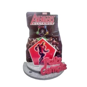Adorno Goma Eva para torta De Avengers x1